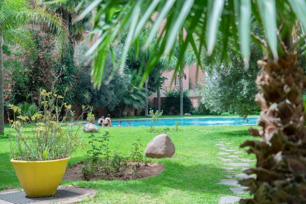Bel Appart Hivernage Avec Belle Terrasse Marrakesh Exterior photo